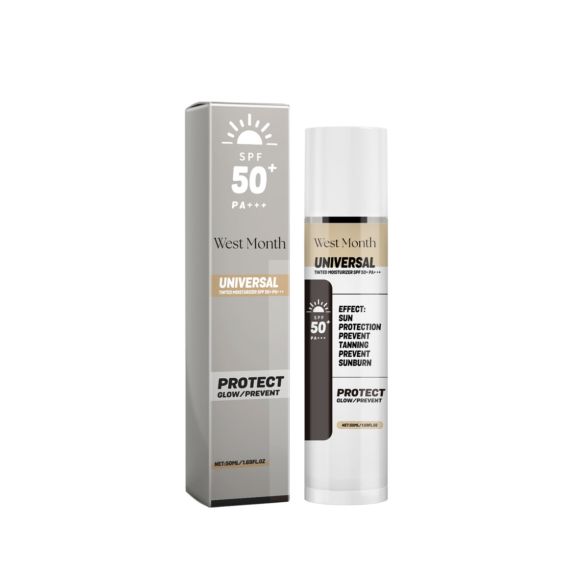 BB Cream Hidratante Universal con Protección UV | Tono Uniforme y Piel Suave