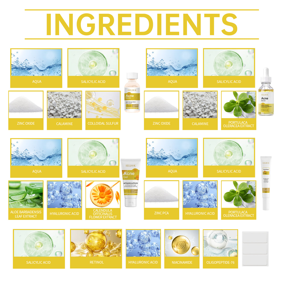 Set de Cuidado Facial Anti-Acné — Hidratación y Piel Suave