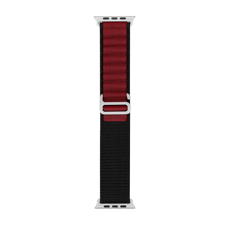 Correa de Nylon Loop para Apple Watch Series 11/10/Ultra – Alta Montaña, +60 Colores, 38–49mm
