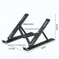 Soporte Plegable N3 para Laptop con Elevación y Enfriamiento Base Portátil para Escritorio y Tablet