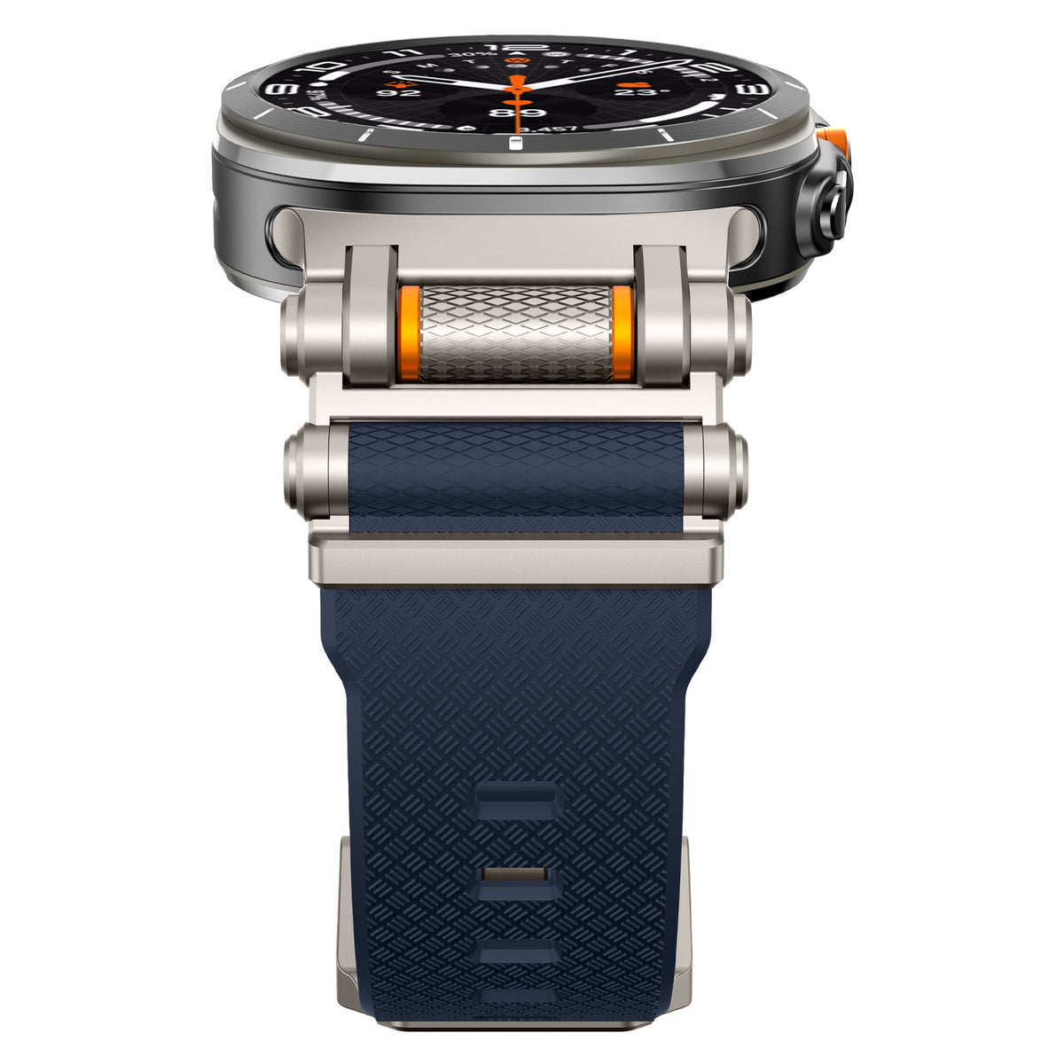Correa de Silicona con Fibra de Carbono para Apple Watch y Samsung Galaxy Watch Ultra – Estilo Fashion, 22mm