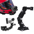 Soporte Adhesivo Curvo para Casco de Moto Compatible con GoPro Hero Xiaomi Yi SJCAM Eken Accesorios