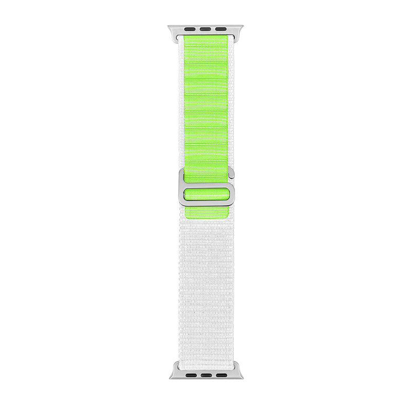 Correa de Nylon Loop para Apple Watch Series 11/10/Ultra – Alta Montaña, +60 Colores, 38–49mm