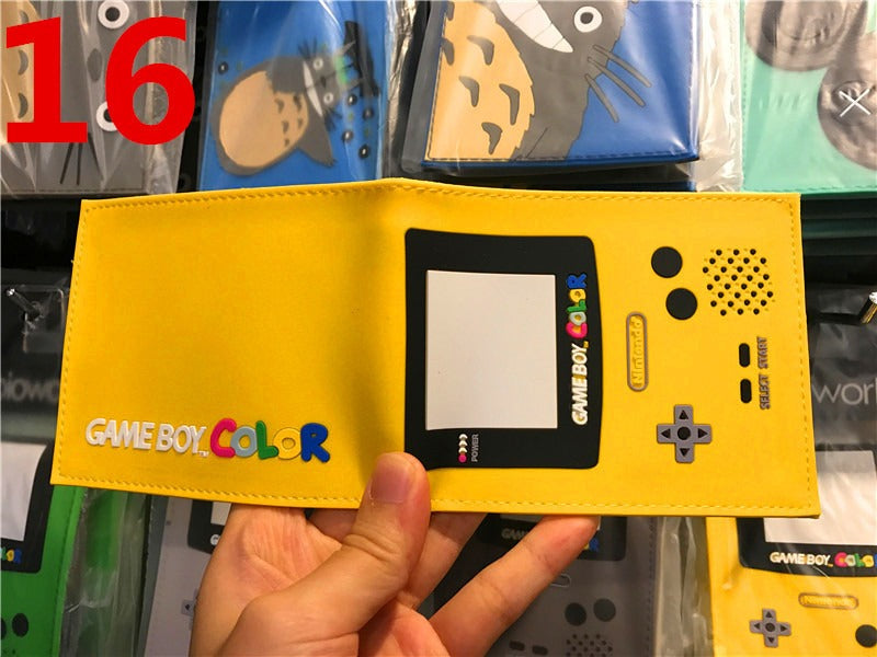 Cartera Corta Diseño PlayStation PS4 Botones Control Gamer Wallet Hombre Joven Friki