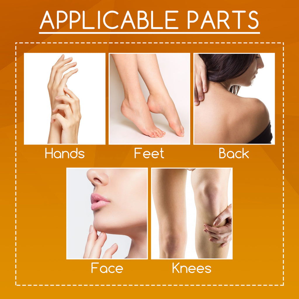 OUHOE Loción Corporal Exfoliante Aclarante con Cáscara de Naranja y Vitamina C