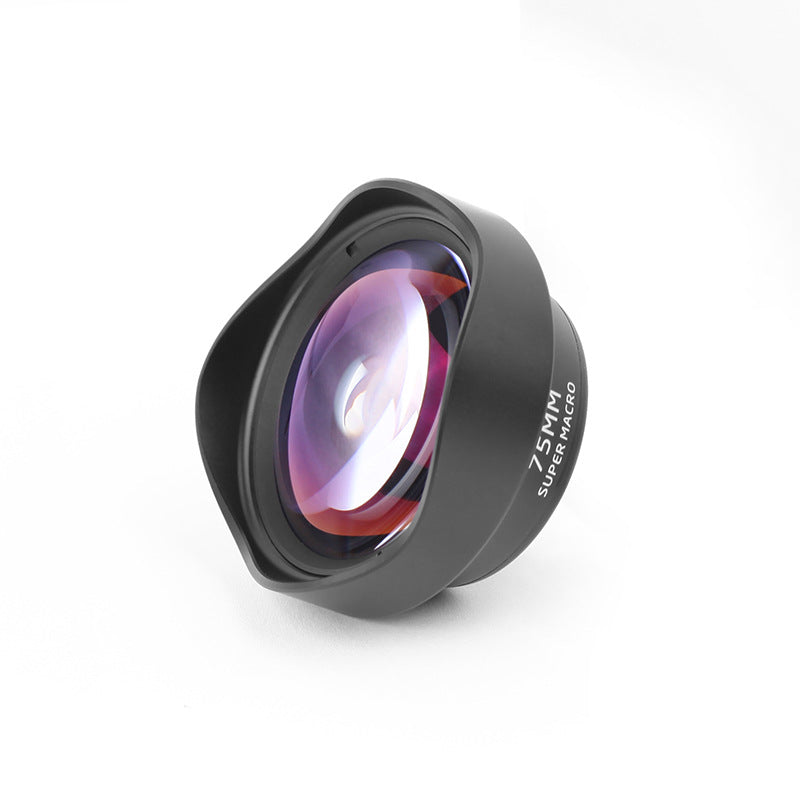Lente Teleobjetivo HD 75MM con Macro para Smartphones Fotografía Profesional Zoom Óptico Móvil