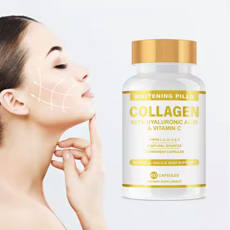 Cápsulas de Colágeno Blanqueador con Ácido Hialurónico y Vitamina C
