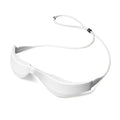 Masajeador de Ojos 3D Luz Roja LED Anti-Ojeras 4 Modos USB-C Recargable (Blanco/Negro/Rojo)
