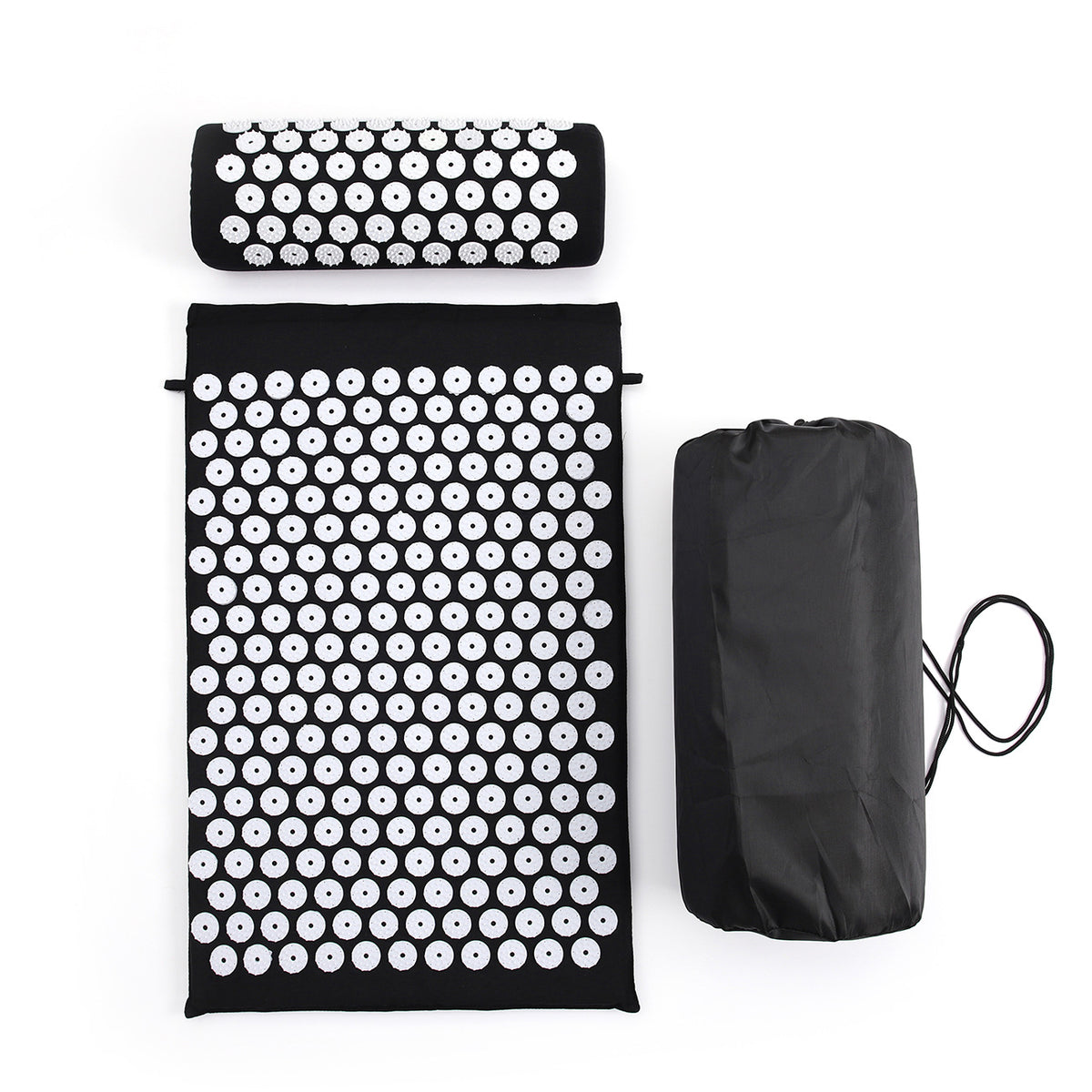 Set de Acupresión 3 Piezas Pad Acupuntura Agujas Lotus para Masaje y Alivio de Estrés