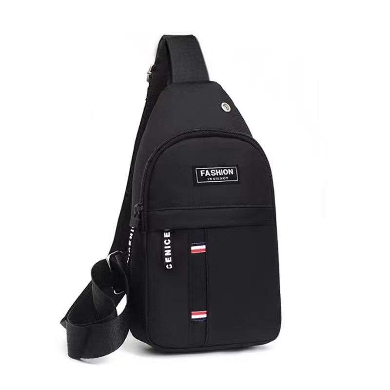 Chest Bag Outdoor Canvas Bolso Cruzado de Lona para Hombre Urbano Crossbody Mochila de Pecho