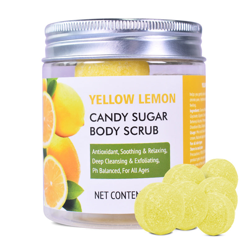 Crema Exfoliante Corporal Brushed Candy – Aroma Frutal, 200g, Limpieza Profunda y Piel Suave