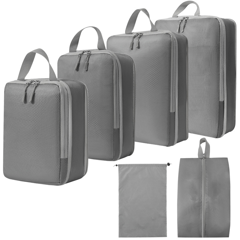 Set de Bolsas Organizadoras de Viaje Digital Cosméticos Zapatos y Ropa Compresoras de Equipaje