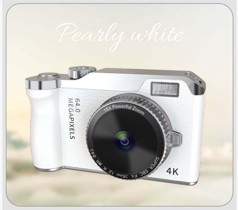 Cámara Digital Retro 4K HD Portátil para Estudiantes Niños Foto y Video Regalo
