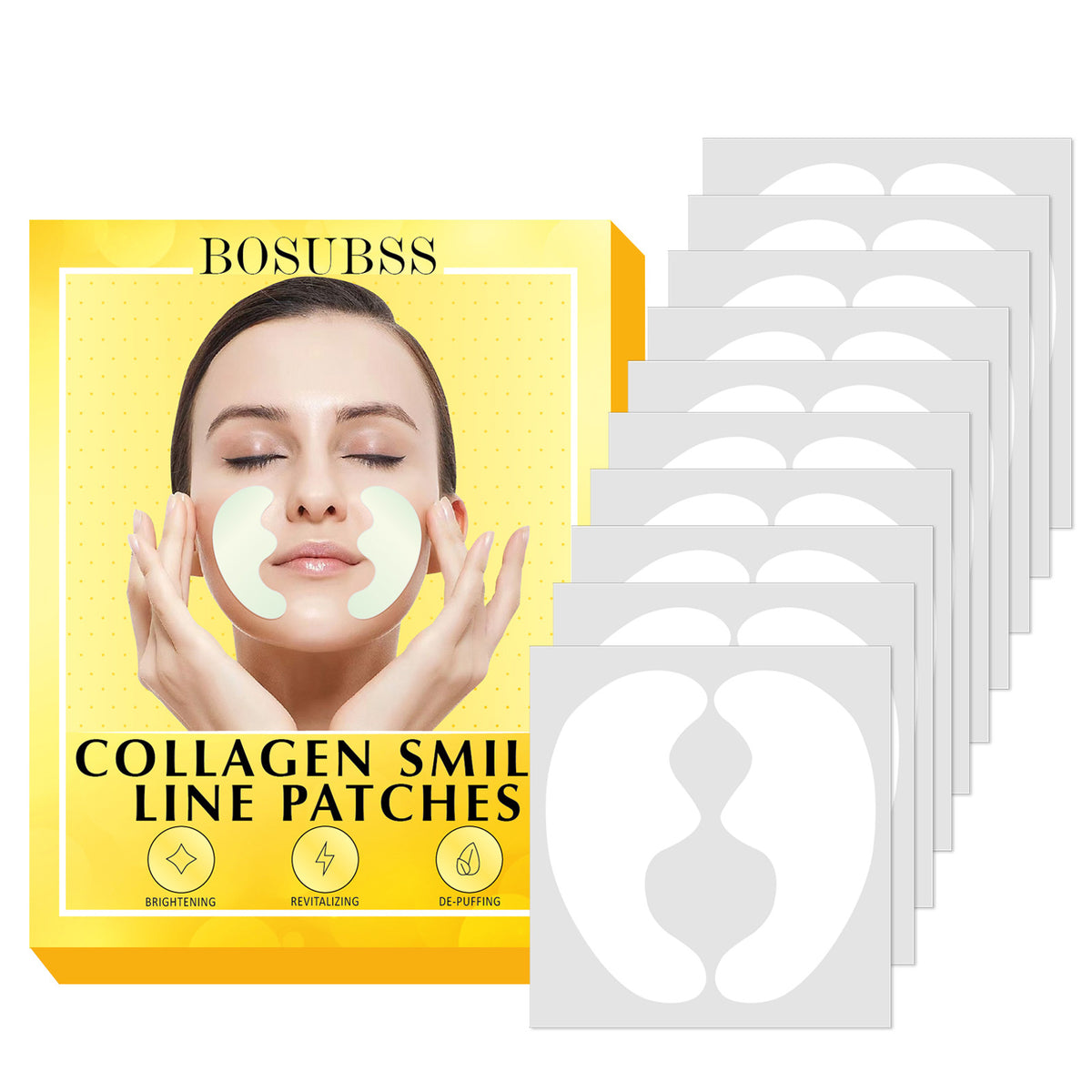 Set 10 Mascarillas Faciales Transparentes Invisibles e Impermeables