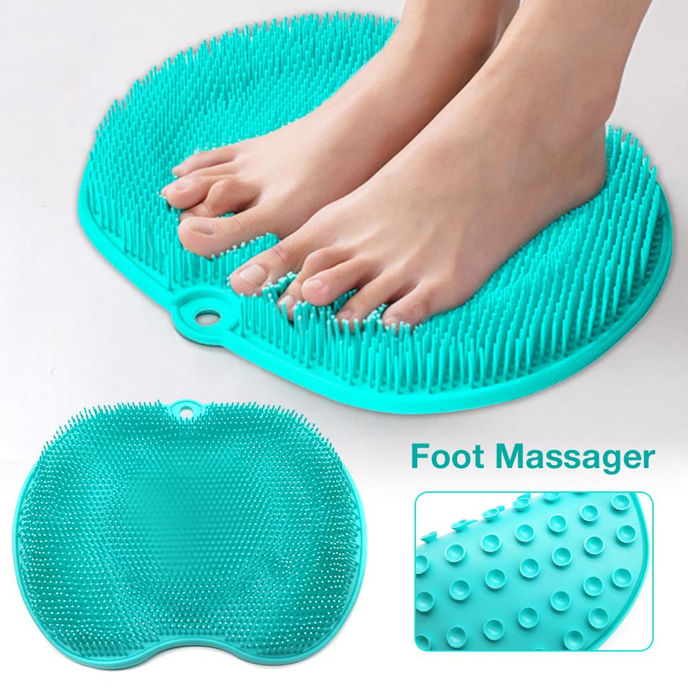 Masajeador y Cepillo de Pies para Ducha Fovolat – Sin Agacharse, Ideal para Embarazadas y Adultos Mayores