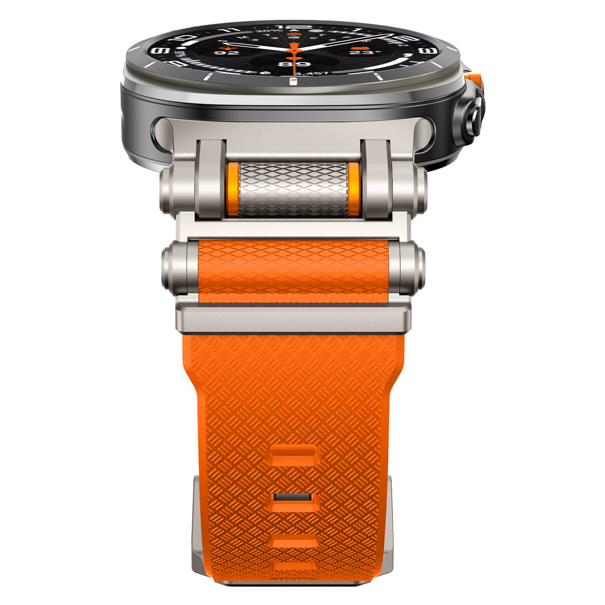 Correa de Silicona con Fibra de Carbono para Apple Watch y Samsung Galaxy Watch Ultra – Estilo Fashion, 22mm