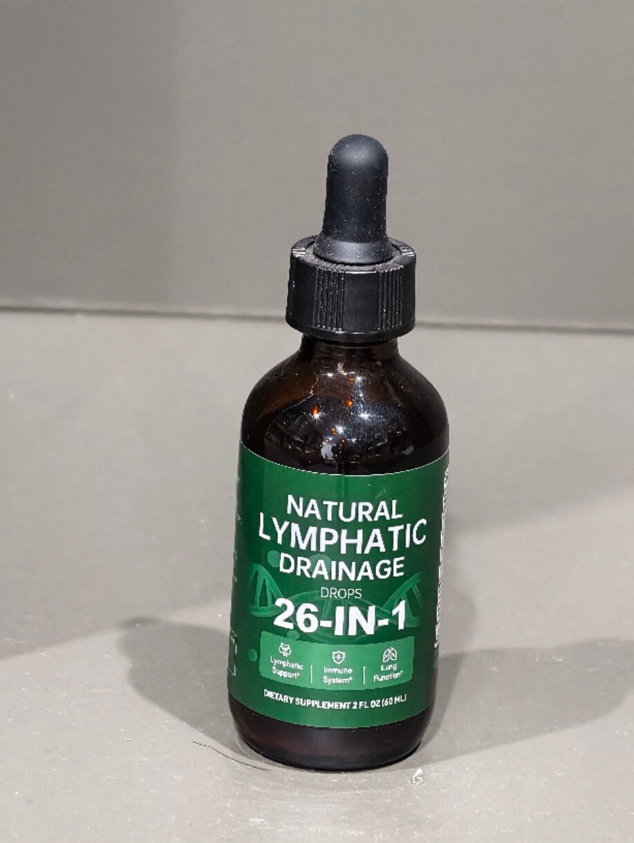 Gotas de Drenaje Linfático 60ml Suplemento Natural para Eliminación de Toxinas y Bienestar