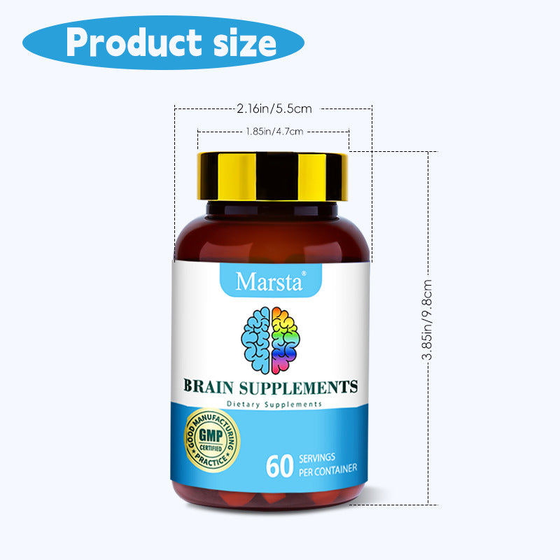 Cápsulas Marsta Brain Supplements – Vitaminas para la Salud Cerebral