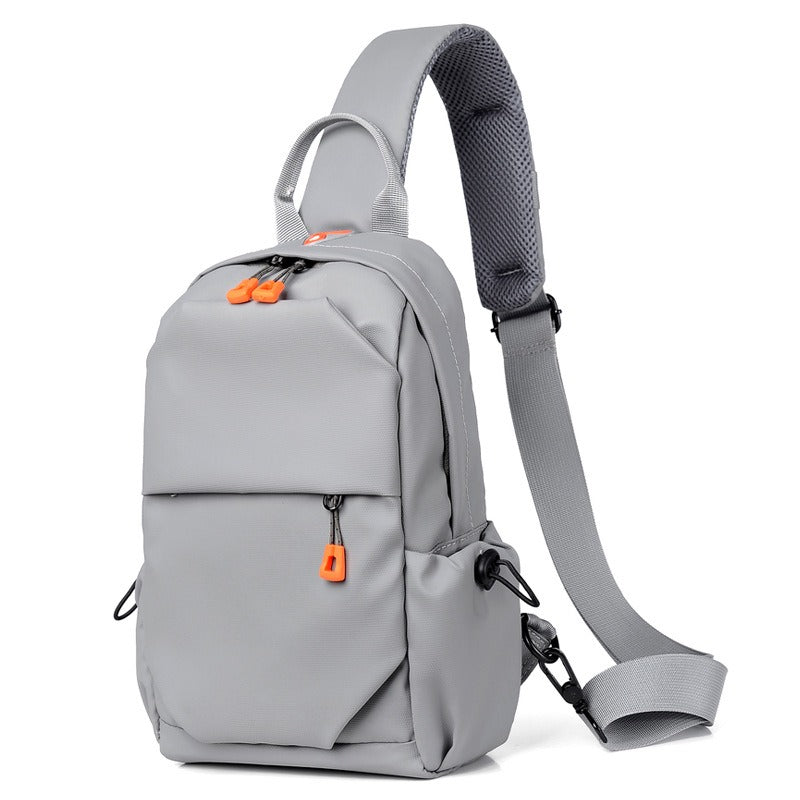 Mochila Crossbody Sling Bag Multifuncional 900D Resistente Hombro Unisex 30.5x9x18cm 2 Colores