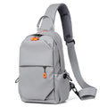 Mochila Crossbody Sling Bag Multifuncional 900D Resistente Hombro Unisex 30.5x9x18cm 2 Colores