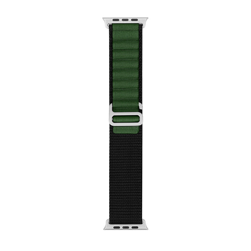Correa de Nylon Loop para Apple Watch Series 11/10/Ultra – Alta Montaña, +60 Colores, 38–49mm