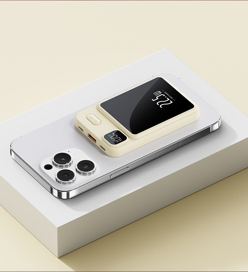 Power Bank Magnético Compacto con Carga Rápida Mini y Portátil para Smartphone