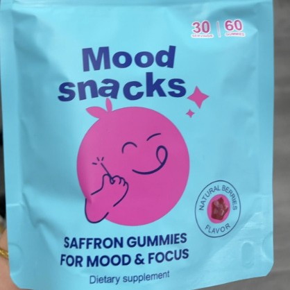 Gomitas Mood Snacks con Azafrán – Equilibrio Emocional y Concentración