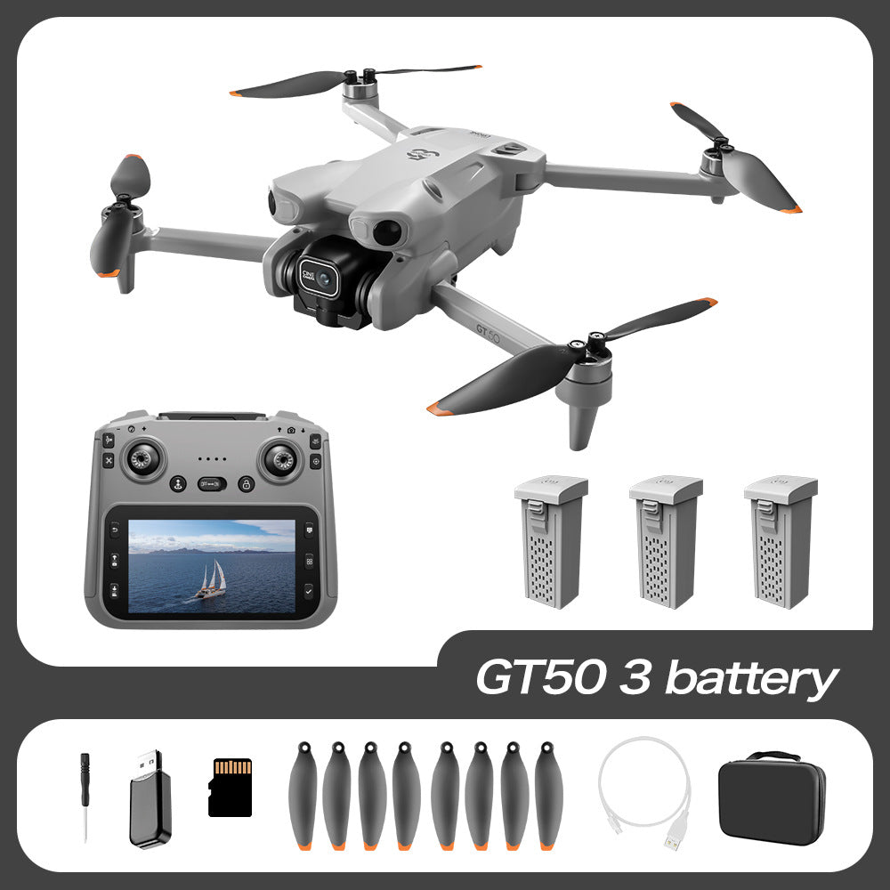 Drone con Pantalla HD Fotografía Aérea Motor Brushless Evasión Obstáculos ESC Quadrocopter