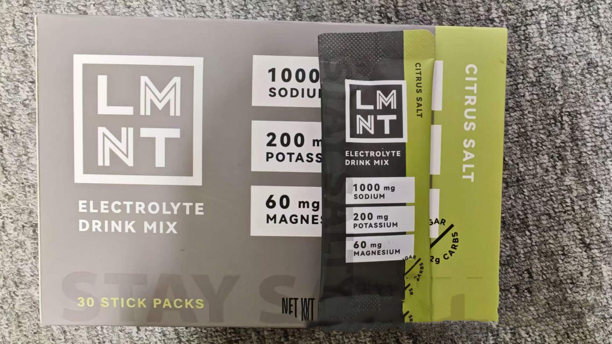 Polvo de Electrolitos Deportivo Sabores Mixtos Suplemento de Sales LMNT para Hidratación y Rendimiento