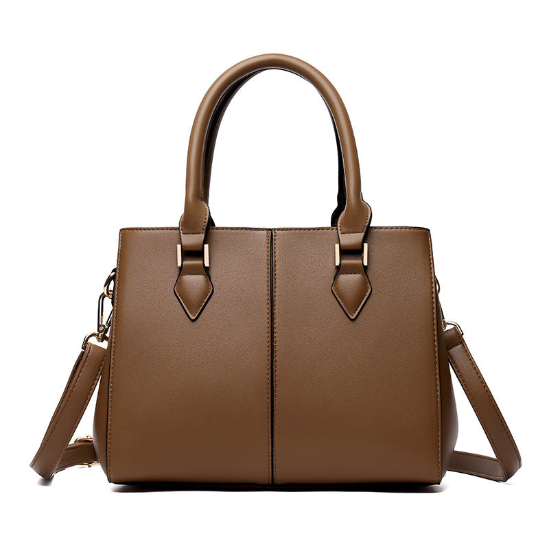 Bolso Tote Elegante para Mujer de Mediana Edad Bolso de Asa Superior Madre Shopper Diario