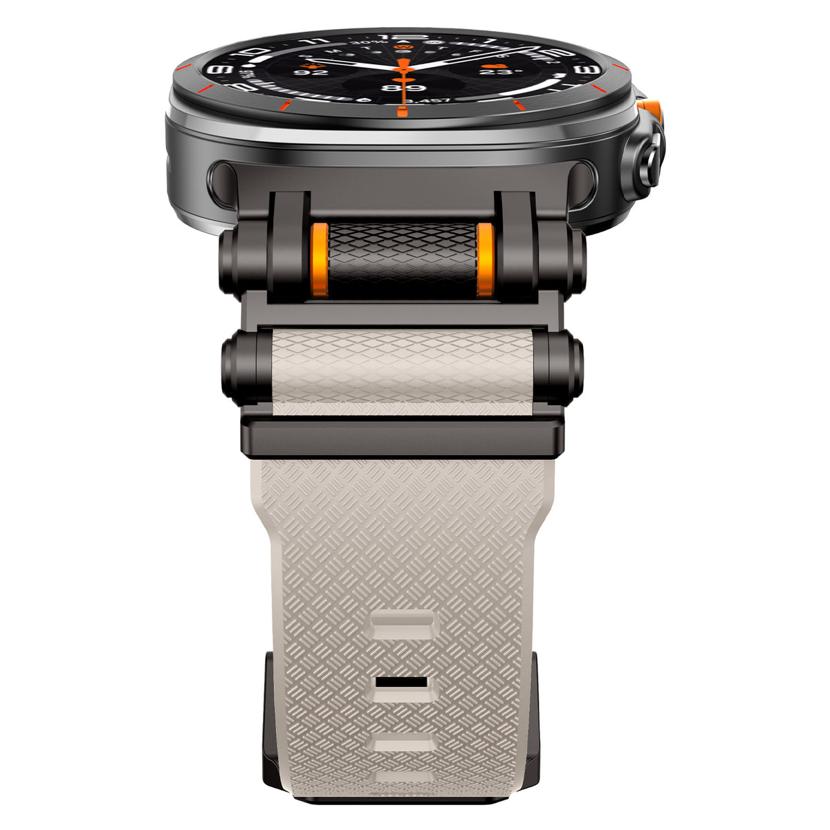 Correa de Silicona con Fibra de Carbono para Apple Watch y Samsung Galaxy Watch Ultra – Estilo Fashion, 22mm