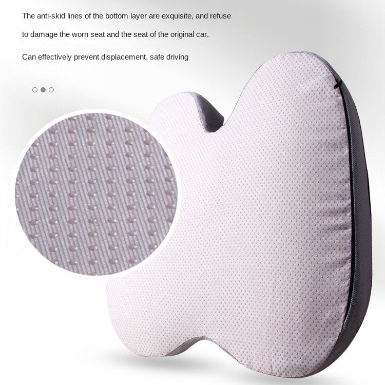 Cojín de Memoria Espuma para Silla de Oficina y Escritorio Soporte Postural Cómodo Anti-Fatiga