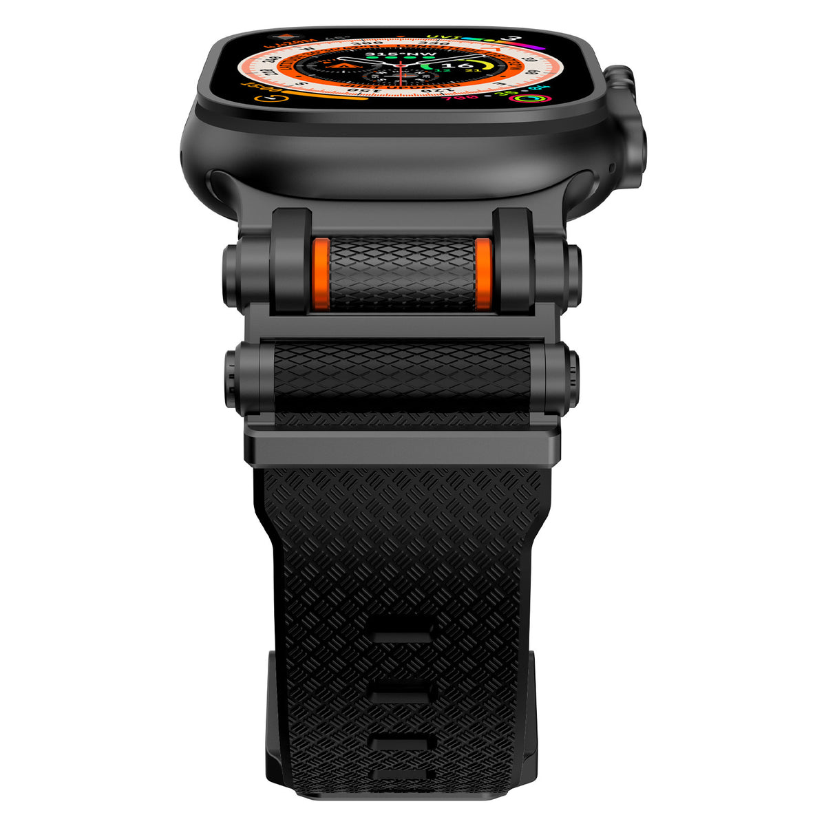 Correa de Silicona con Fibra de Carbono para Apple Watch y Samsung Galaxy Watch Ultra – Estilo Fashion, 22mm