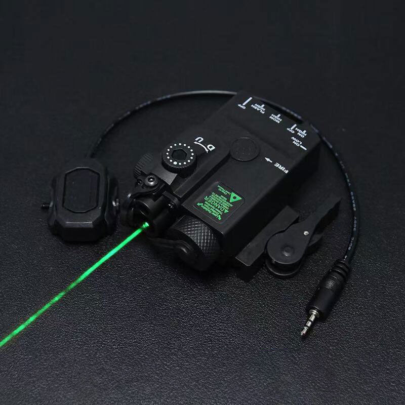 Láser Táctico IR MINI-A2 PEQ15 Riel Picatinny 20mm Compatible M300/M600 | Rojo y Verde