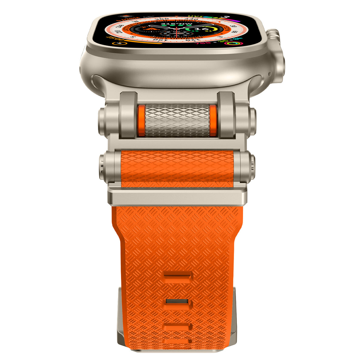Correa de Silicona con Fibra de Carbono para Apple Watch y Samsung Galaxy Watch Ultra – Estilo Fashion, 22mm