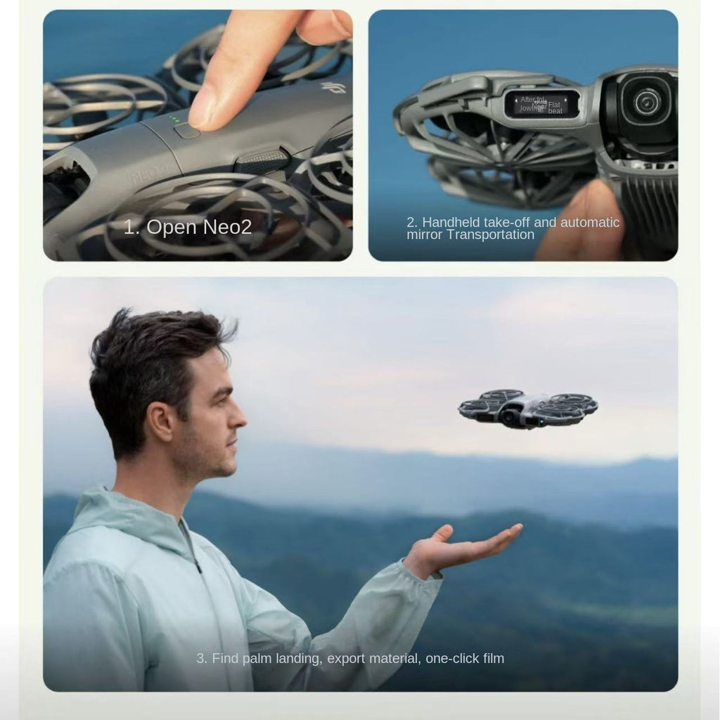 Drone DJI Neo 2 4K con Seguimiento Inteligente Smart Follow Fotografía Aérea Mini para Principiantes