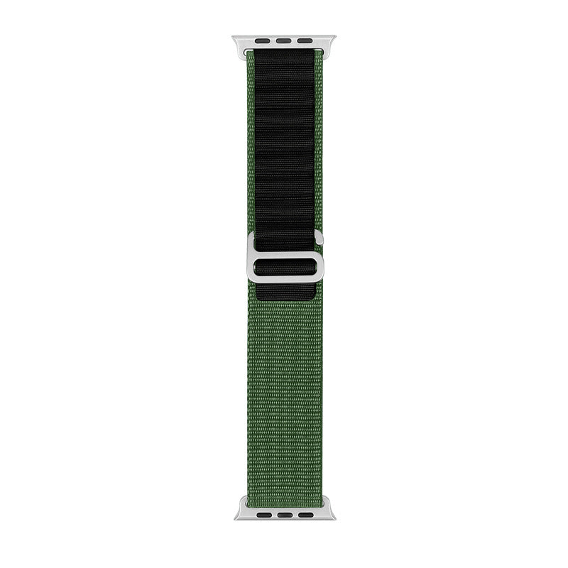 Correa de Nylon Loop para Apple Watch Series 11/10/Ultra – Alta Montaña, +60 Colores, 38–49mm