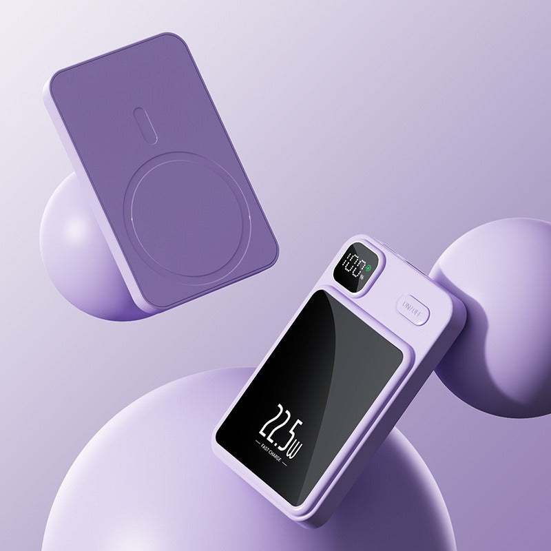 Power Bank Magnético Compacto con Carga Rápida Mini y Portátil para Smartphone