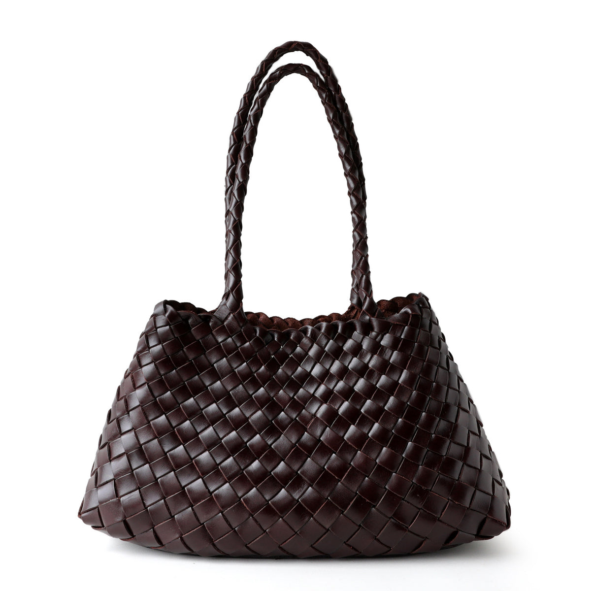Bolsa Tejida Underarm Woven Bag Asa Trenzada 7 Colores Talla Small 37cm / Large 44cm