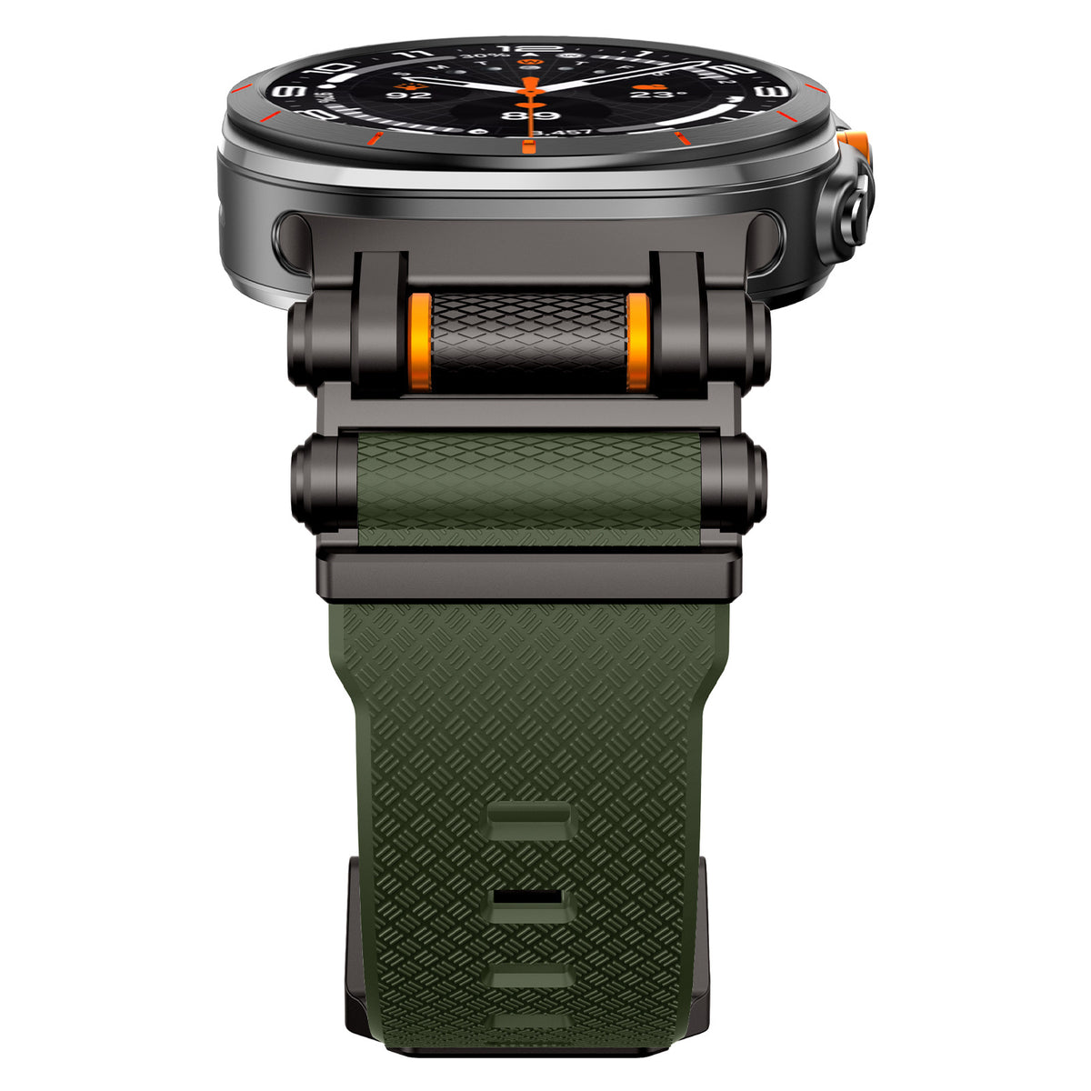 Correa de Silicona con Fibra de Carbono para Apple Watch y Samsung Galaxy Watch Ultra – Estilo Fashion, 22mm