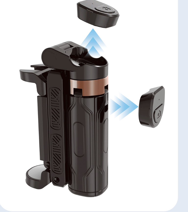 Selfie Stick Bluetooth JC-25 – Tripóde Extensible Antivibración, Streaming y Fotografía