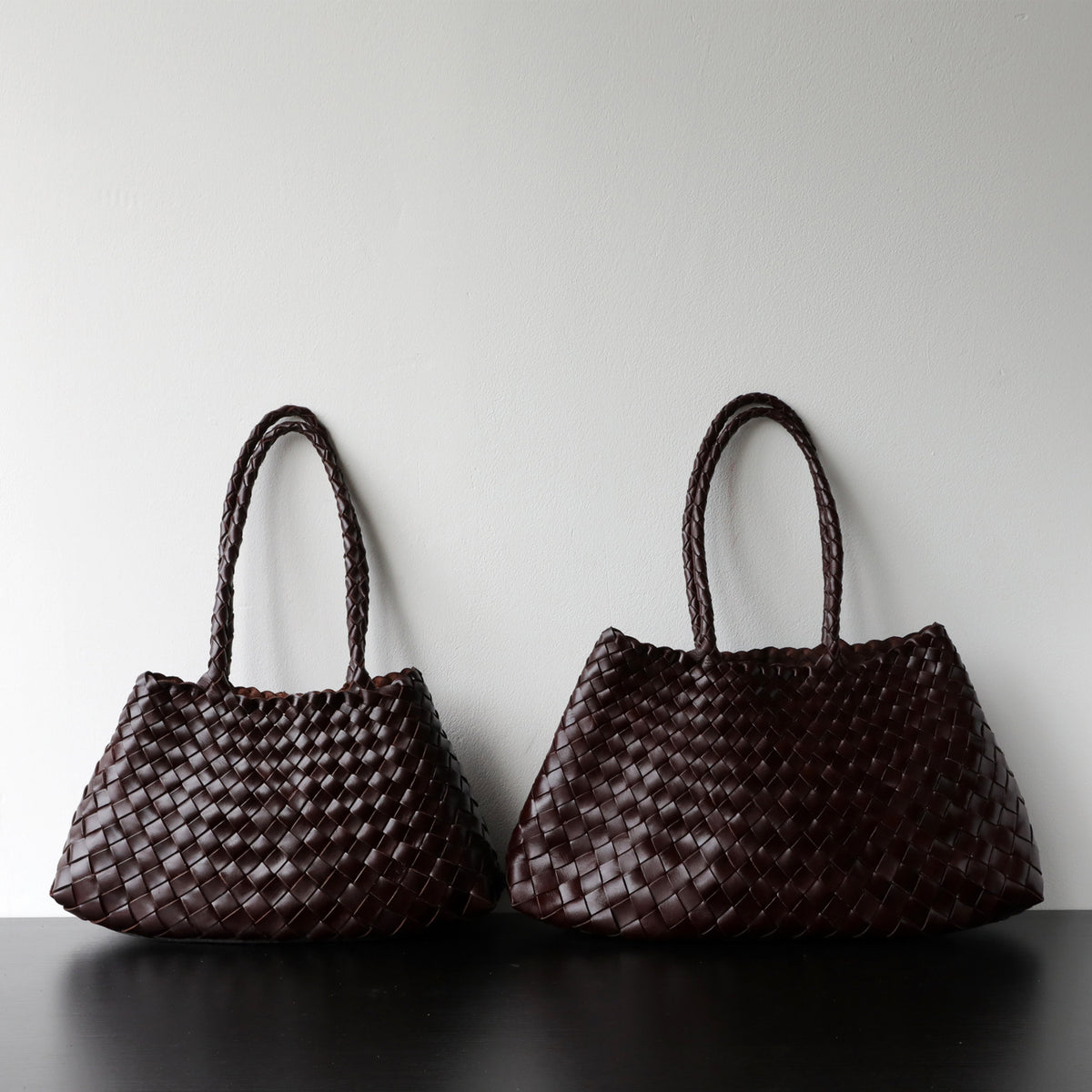 Bolsa Tejida Underarm Woven Bag Asa Trenzada 7 Colores Talla Small 37cm / Large 44cm