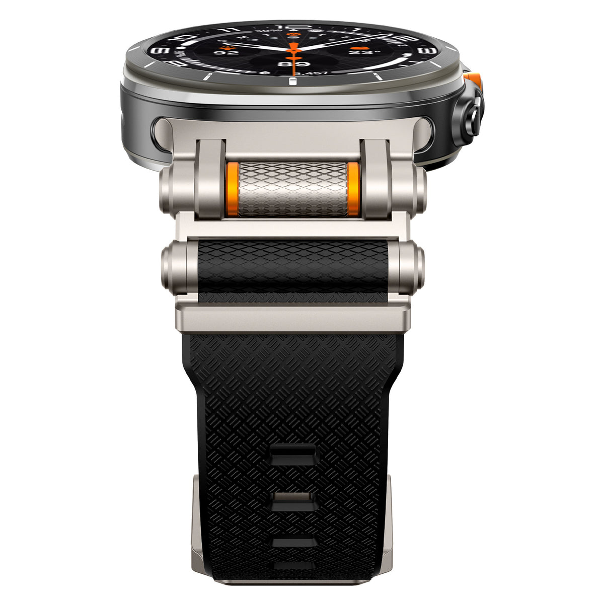 Correa de Silicona con Fibra de Carbono para Apple Watch y Samsung Galaxy Watch Ultra – Estilo Fashion, 22mm
