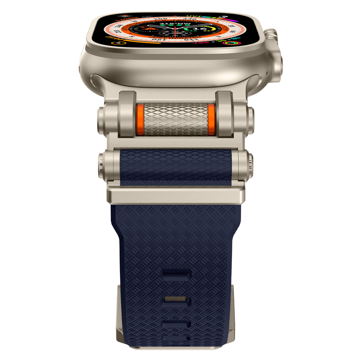 Correa de Silicona con Fibra de Carbono para Apple Watch y Samsung Galaxy Watch Ultra – Estilo Fashion, 22mm