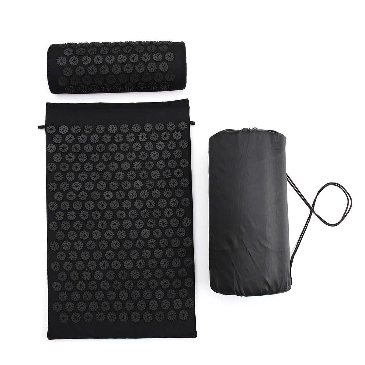 Set de Acupresión 3 Piezas Pad Acupuntura Agujas Lotus para Masaje y Alivio de Estrés