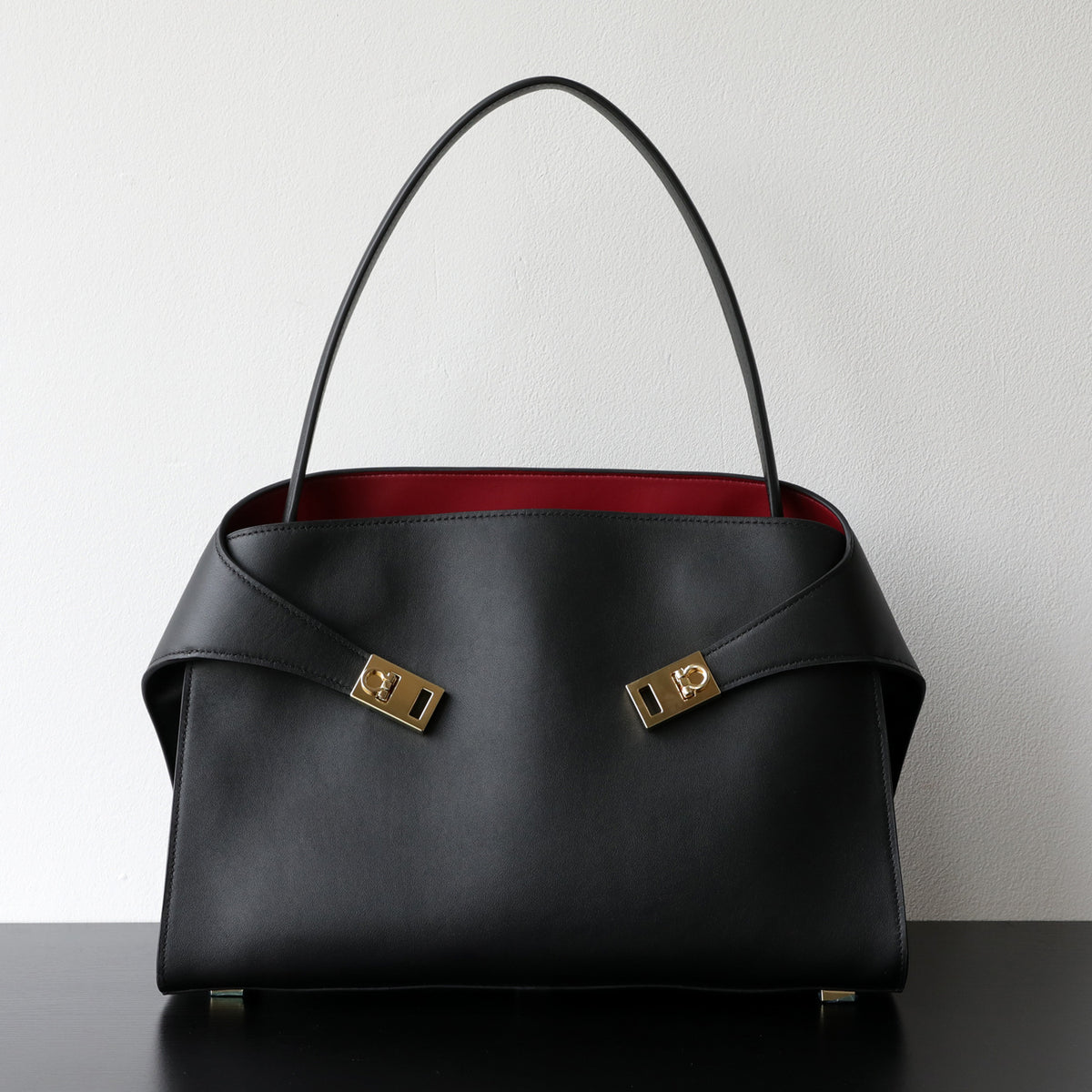 Bolso Tote Piel Genuina Mujer Gran Capacidad Cuero Vacuno Top-Grain Asa Hombro Estilo HUG 4 Colores