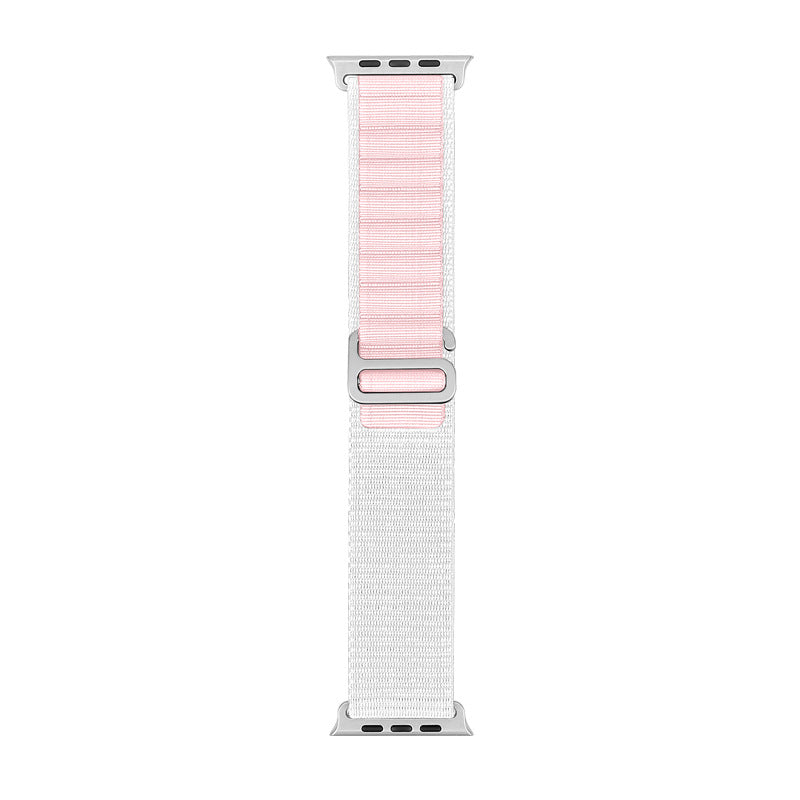 Correa de Nylon Loop para Apple Watch Series 11/10/Ultra – Alta Montaña, +60 Colores, 38–49mm