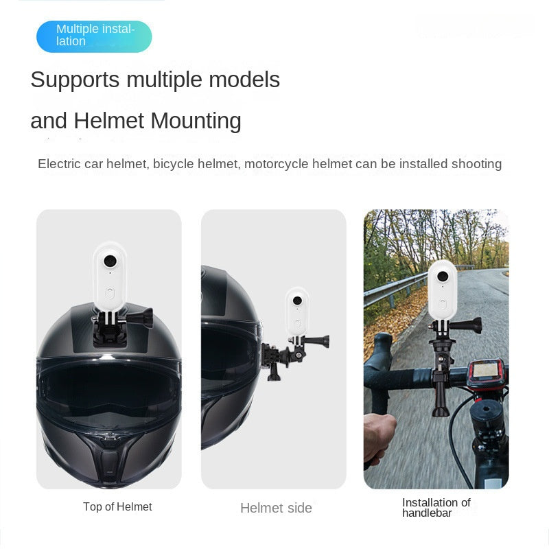 Mini Cámara Deportiva de Pulgar con Clip Magnético para Bicicleta Mascota y Grabación de Aventuras