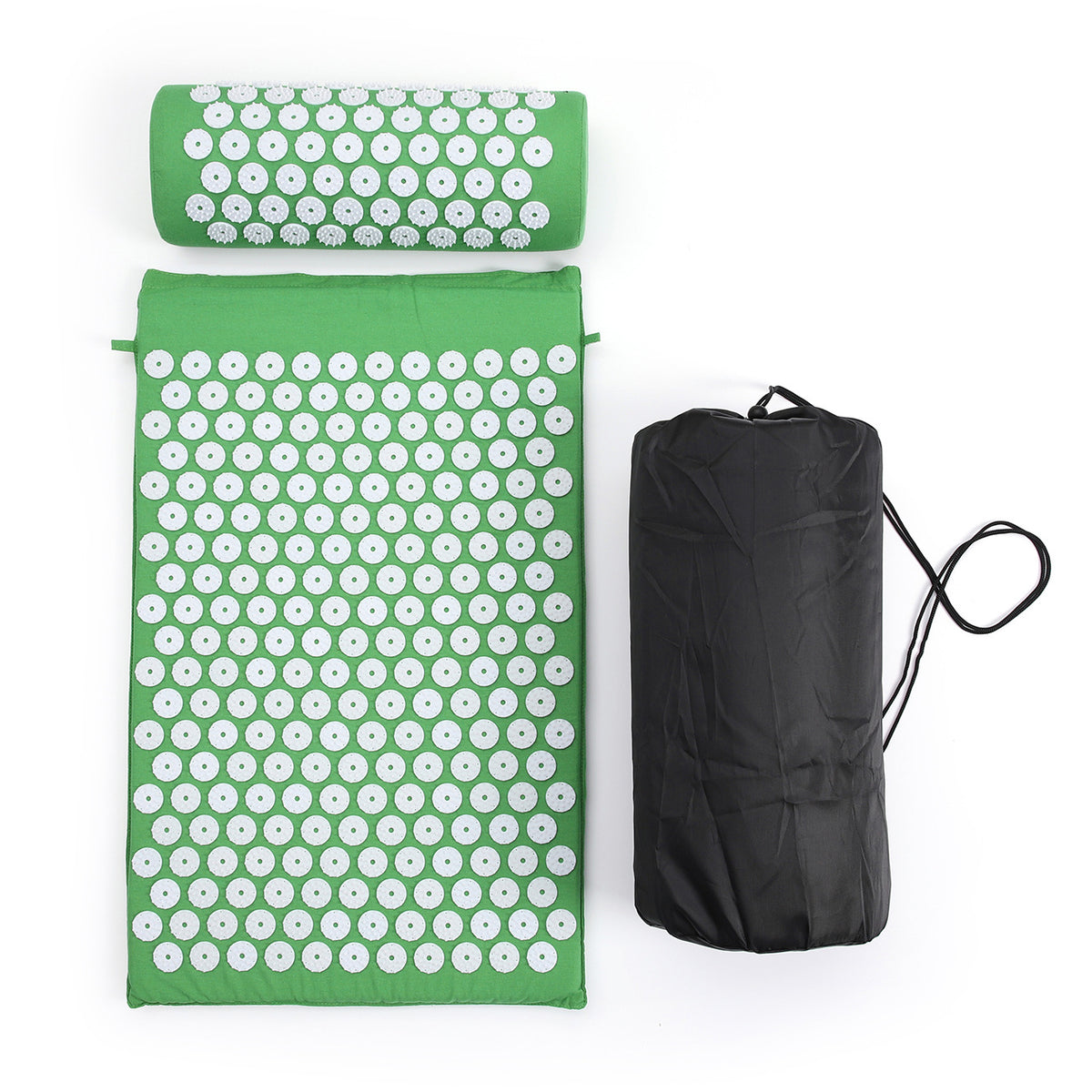 Set de Acupresión 3 Piezas Pad Acupuntura Agujas Lotus para Masaje y Alivio de Estrés
