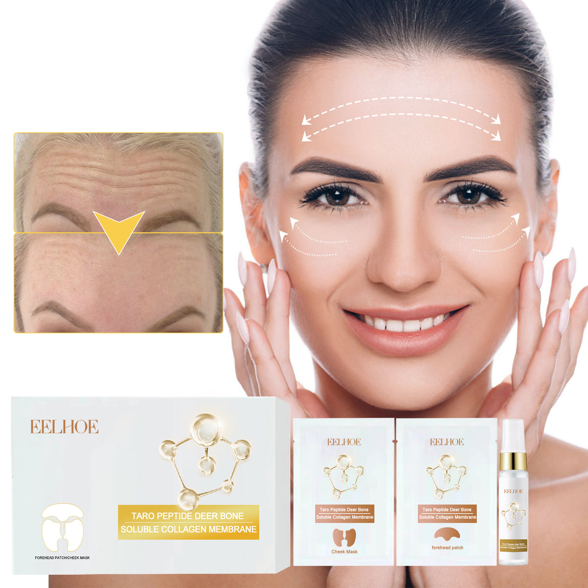 Membrana de Colágeno EELHOE – Mascarilla de Cuidado Facial
